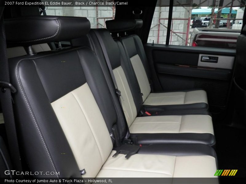 Black / Charcoal Black/Camel 2007 Ford Expedition EL Eddie Bauer