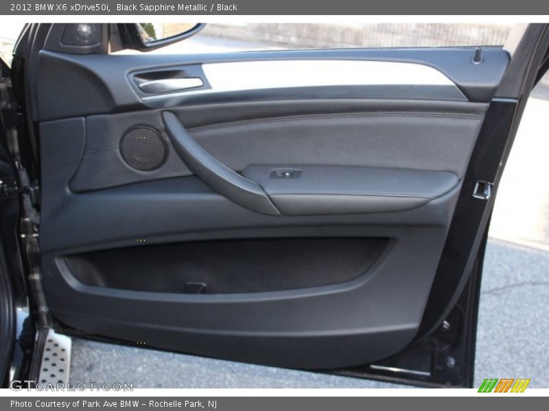 Black Sapphire Metallic / Black 2012 BMW X6 xDrive50i
