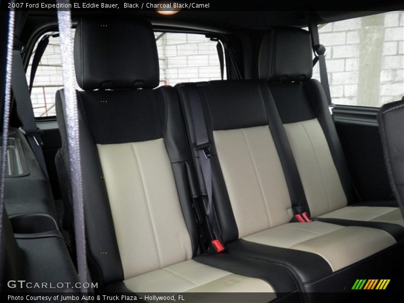 Black / Charcoal Black/Camel 2007 Ford Expedition EL Eddie Bauer