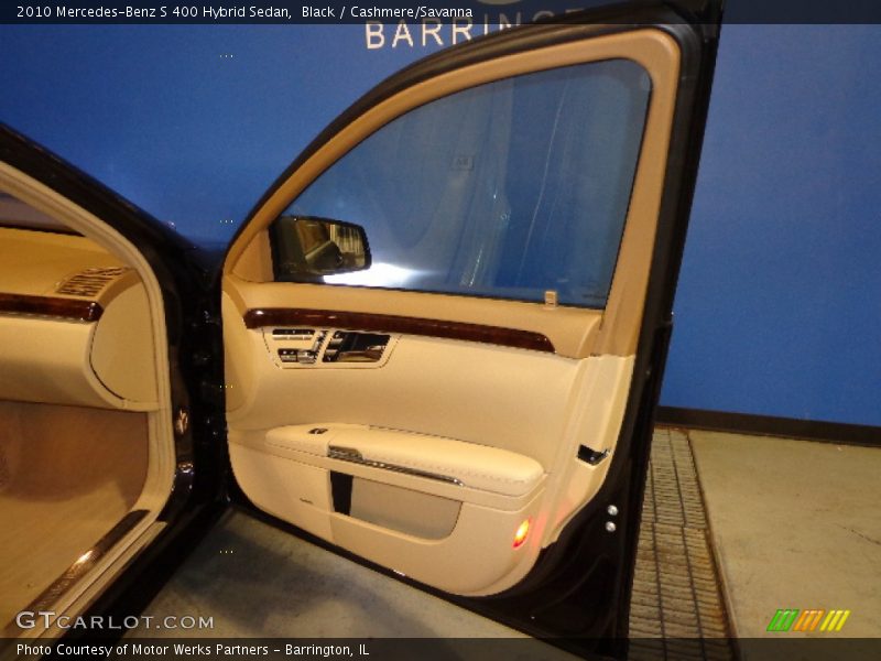 Black / Cashmere/Savanna 2010 Mercedes-Benz S 400 Hybrid Sedan