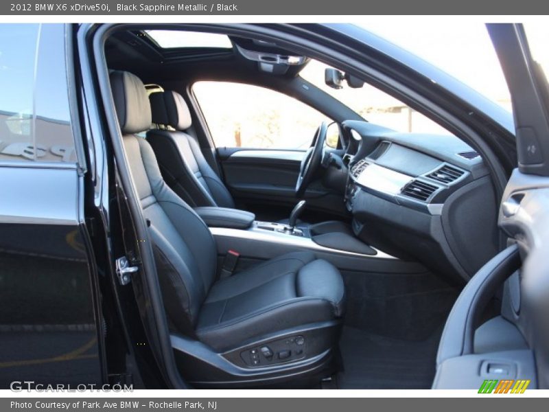 Black Sapphire Metallic / Black 2012 BMW X6 xDrive50i
