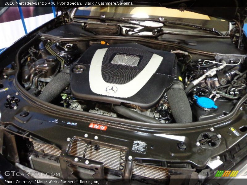 Black / Cashmere/Savanna 2010 Mercedes-Benz S 400 Hybrid Sedan