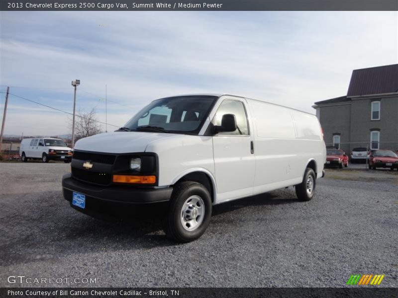 Summit White / Medium Pewter 2013 Chevrolet Express 2500 Cargo Van