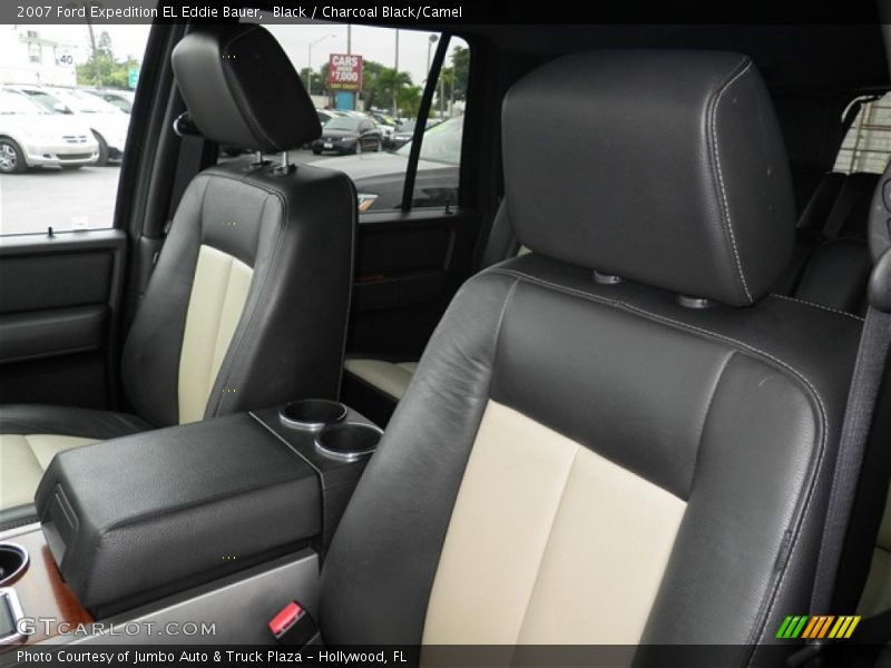 Black / Charcoal Black/Camel 2007 Ford Expedition EL Eddie Bauer