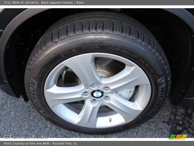 Black Sapphire Metallic / Black 2012 BMW X6 xDrive50i