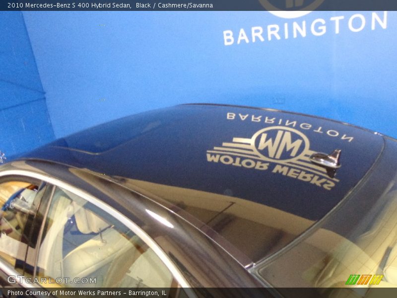 Black / Cashmere/Savanna 2010 Mercedes-Benz S 400 Hybrid Sedan