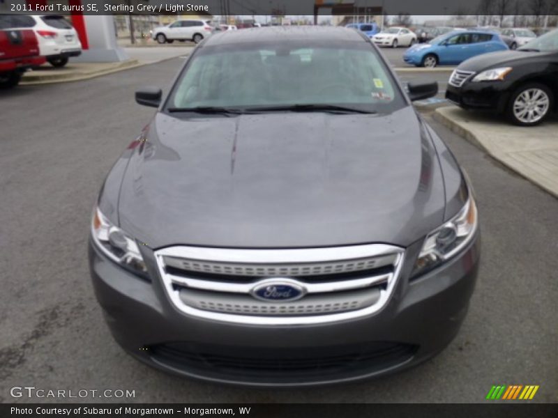 Sterling Grey / Light Stone 2011 Ford Taurus SE