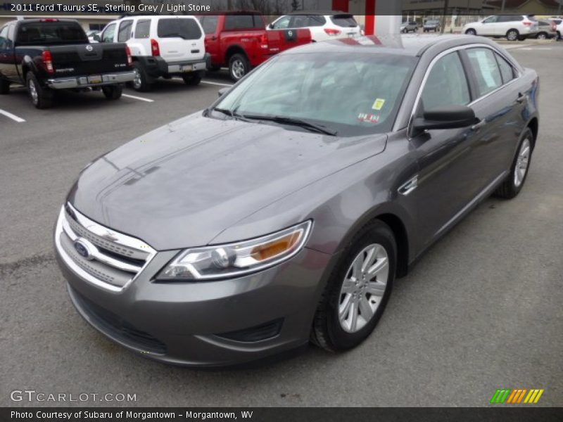 Sterling Grey / Light Stone 2011 Ford Taurus SE