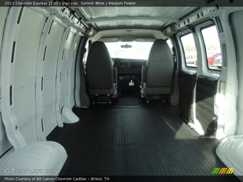 Summit White / Medium Pewter 2013 Chevrolet Express 1500 Cargo Van