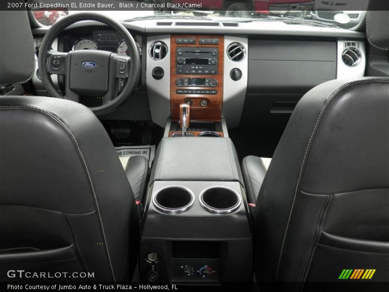 Black / Charcoal Black/Camel 2007 Ford Expedition EL Eddie Bauer