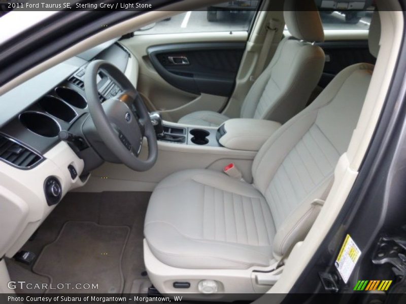 Sterling Grey / Light Stone 2011 Ford Taurus SE