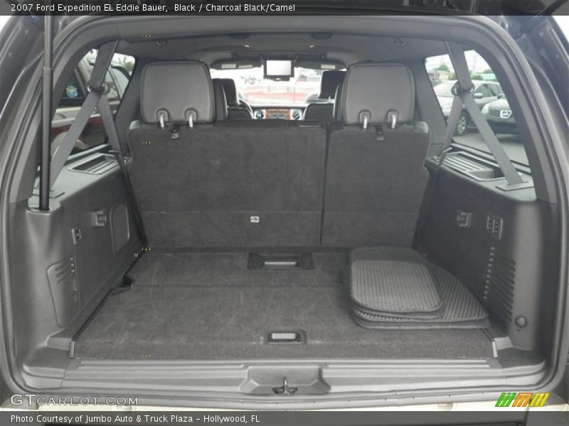Black / Charcoal Black/Camel 2007 Ford Expedition EL Eddie Bauer