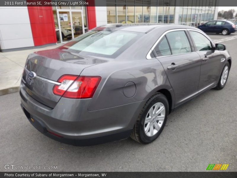 Sterling Grey / Light Stone 2011 Ford Taurus SE