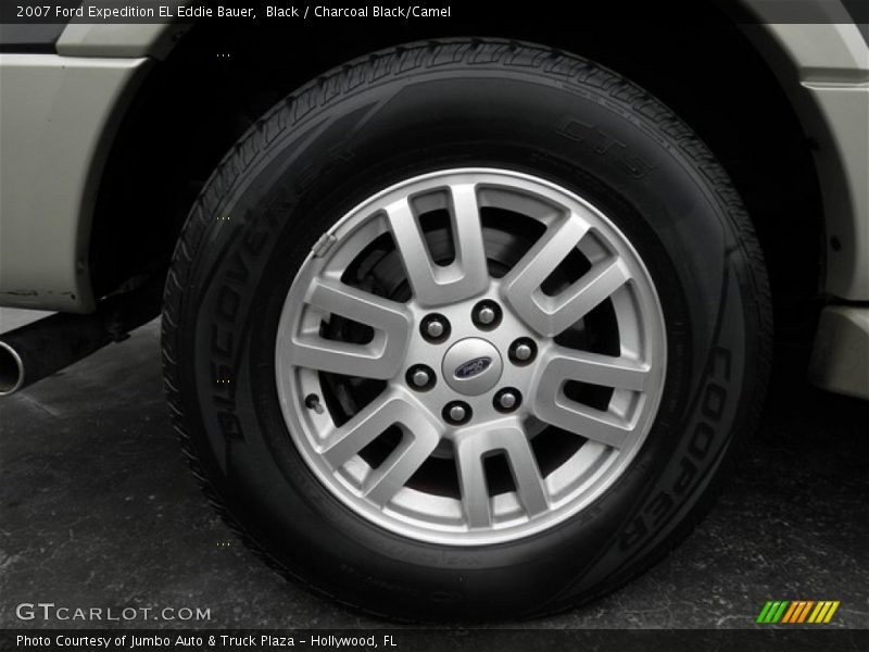 Black / Charcoal Black/Camel 2007 Ford Expedition EL Eddie Bauer