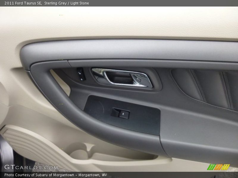 Sterling Grey / Light Stone 2011 Ford Taurus SE