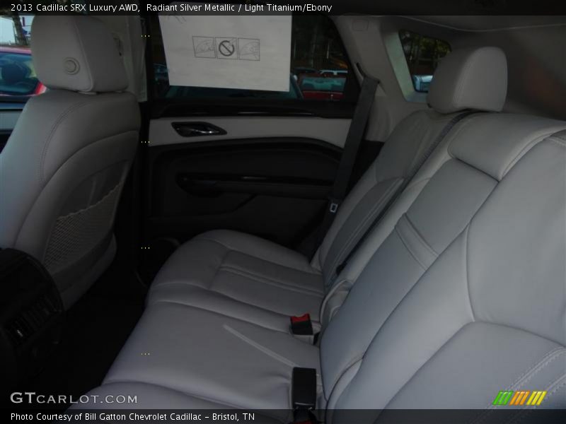 Radiant Silver Metallic / Light Titanium/Ebony 2013 Cadillac SRX Luxury AWD