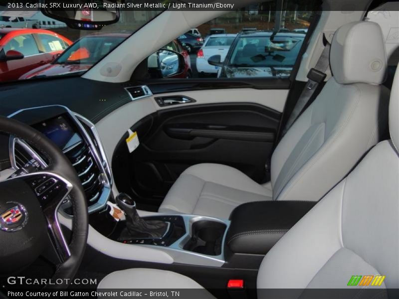 Radiant Silver Metallic / Light Titanium/Ebony 2013 Cadillac SRX Luxury AWD
