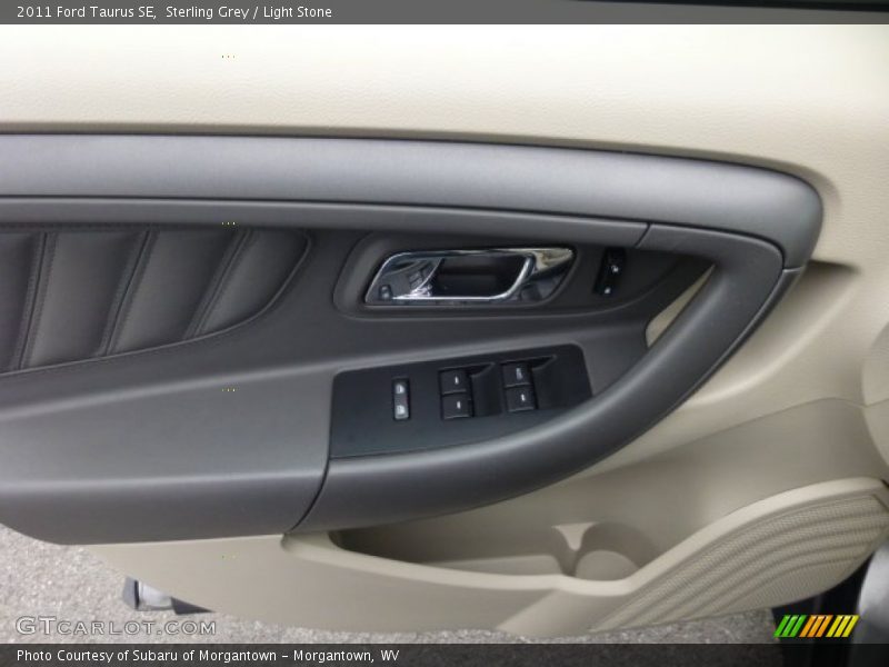 Sterling Grey / Light Stone 2011 Ford Taurus SE