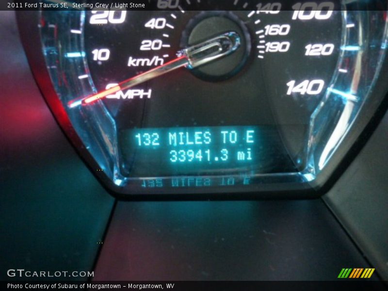 Sterling Grey / Light Stone 2011 Ford Taurus SE