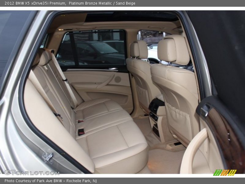 Platinum Bronze Metallic / Sand Beige 2012 BMW X5 xDrive35i Premium