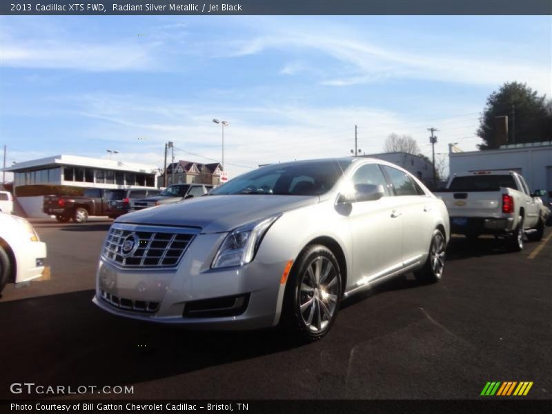 Radiant Silver Metallic / Jet Black 2013 Cadillac XTS FWD