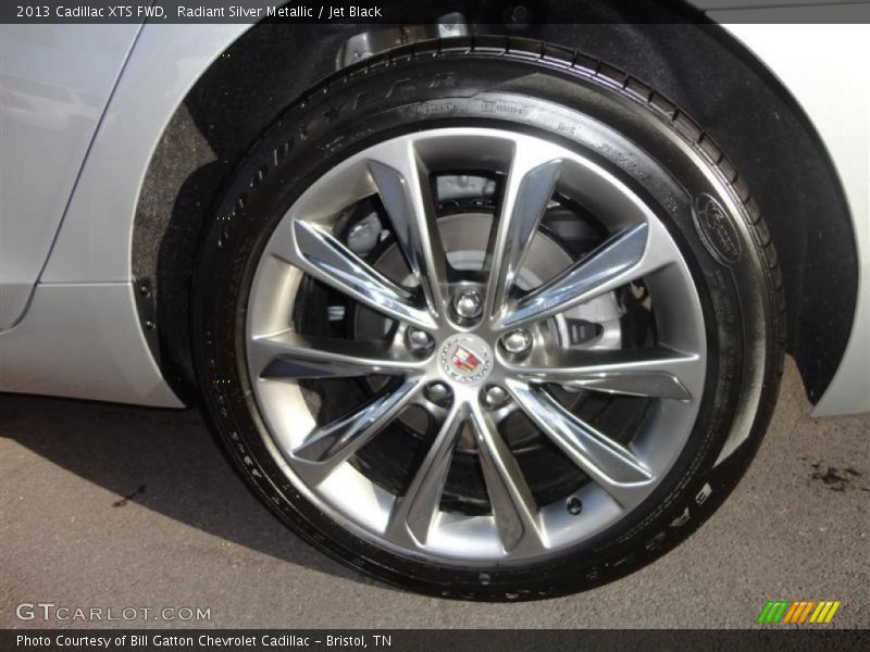 Radiant Silver Metallic / Jet Black 2013 Cadillac XTS FWD