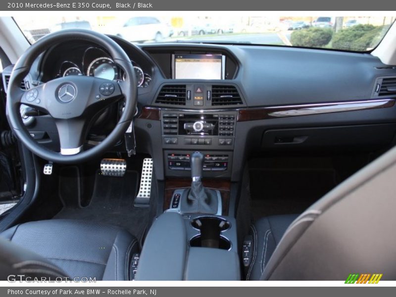 Black / Black 2010 Mercedes-Benz E 350 Coupe