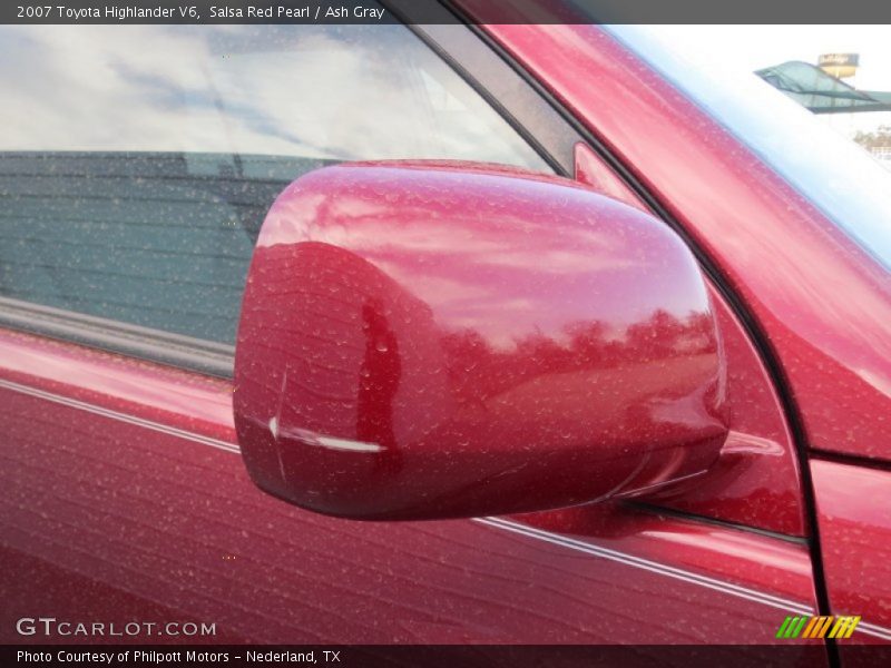 Salsa Red Pearl / Ash Gray 2007 Toyota Highlander V6