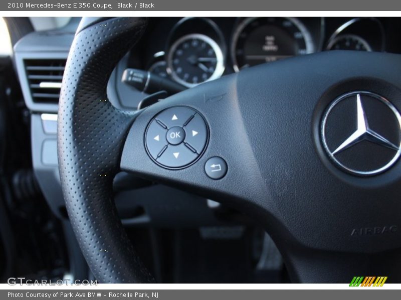 Black / Black 2010 Mercedes-Benz E 350 Coupe
