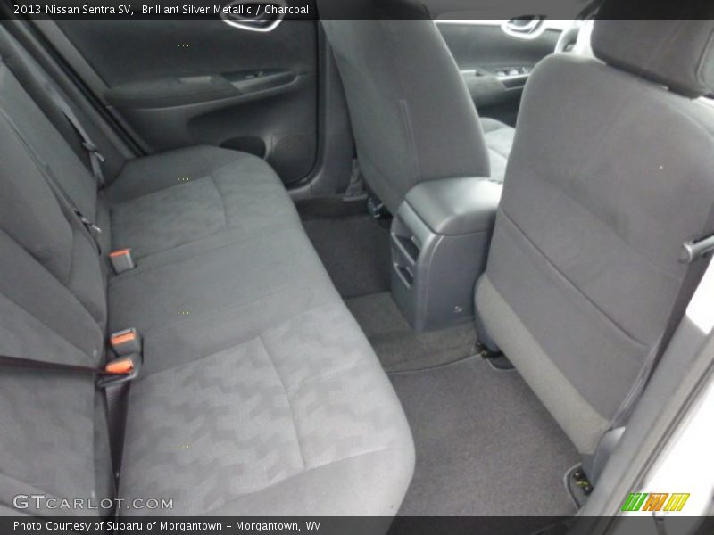 Brilliant Silver Metallic / Charcoal 2013 Nissan Sentra SV