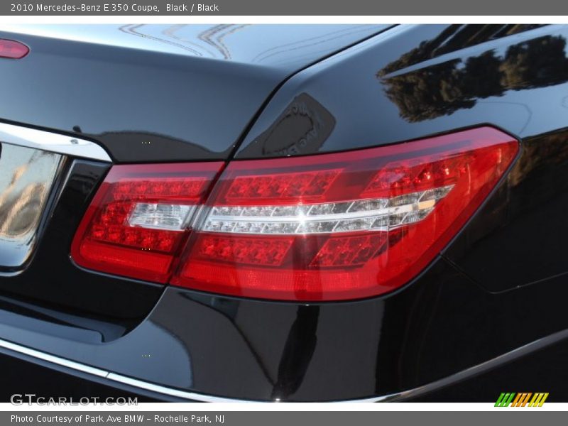 Black / Black 2010 Mercedes-Benz E 350 Coupe