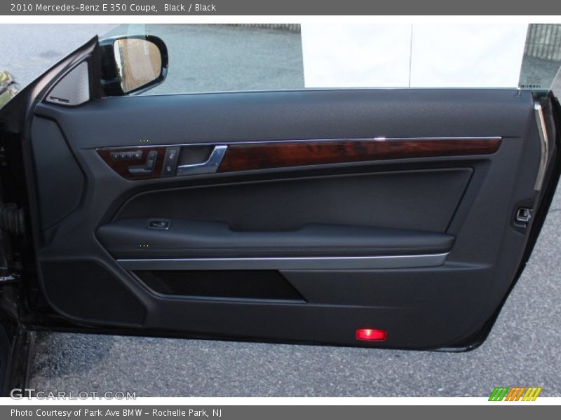 Black / Black 2010 Mercedes-Benz E 350 Coupe
