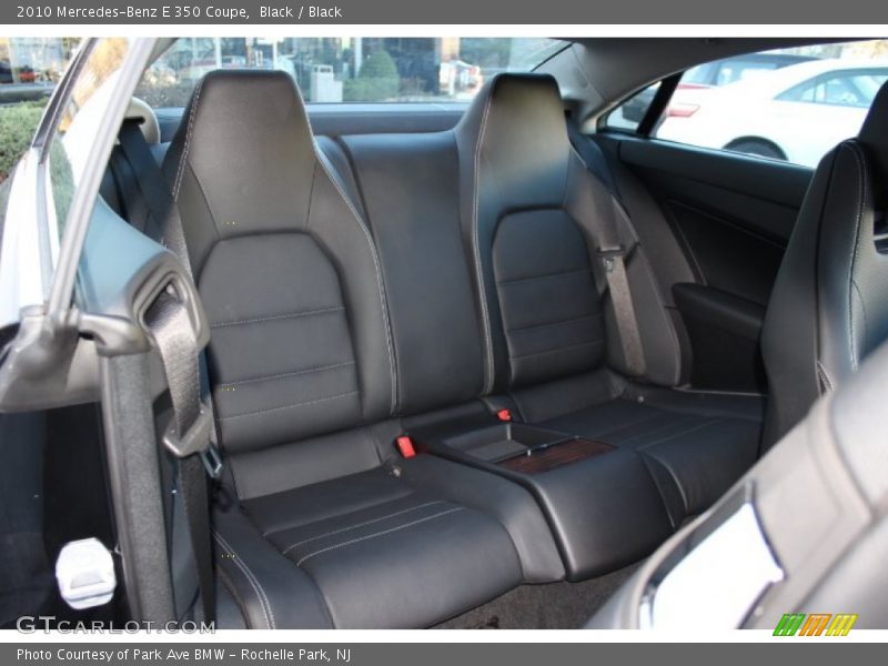 Black / Black 2010 Mercedes-Benz E 350 Coupe