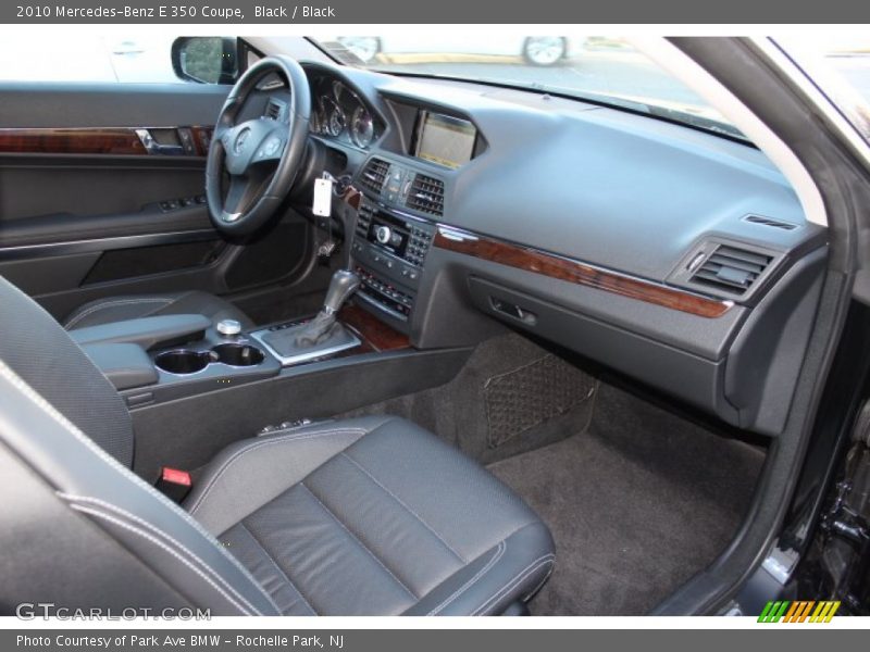 Black / Black 2010 Mercedes-Benz E 350 Coupe