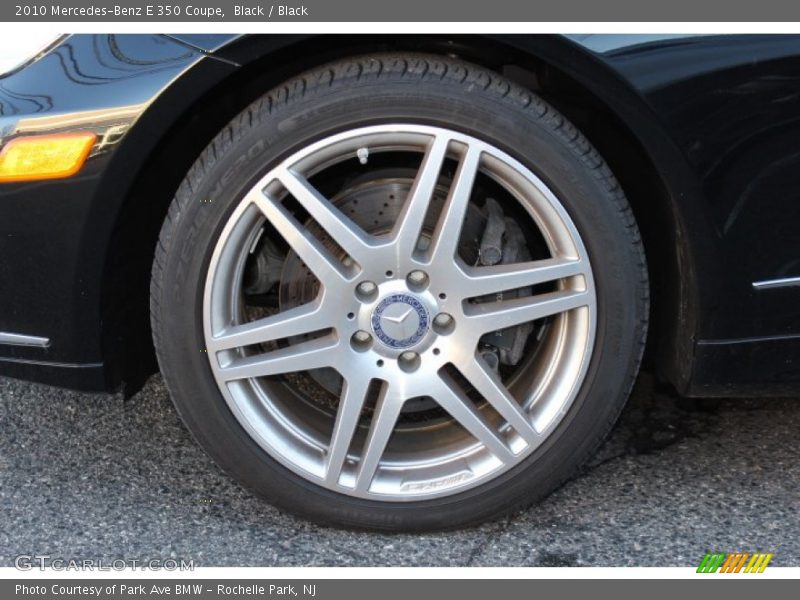 Black / Black 2010 Mercedes-Benz E 350 Coupe