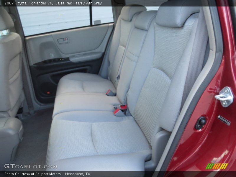 Salsa Red Pearl / Ash Gray 2007 Toyota Highlander V6
