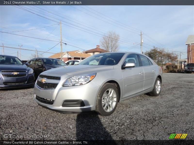 Silver Ice Metallic / Jet Black 2013 Chevrolet Malibu LT