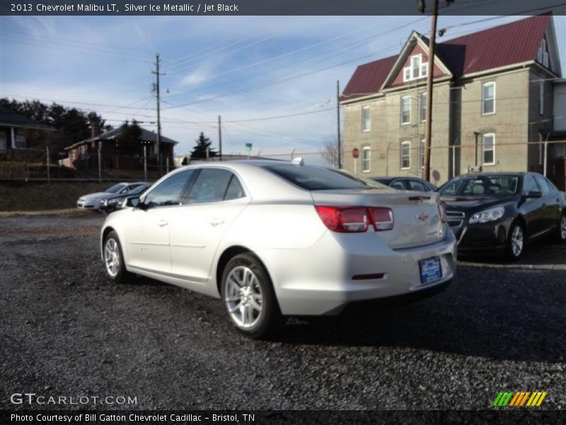 Silver Ice Metallic / Jet Black 2013 Chevrolet Malibu LT