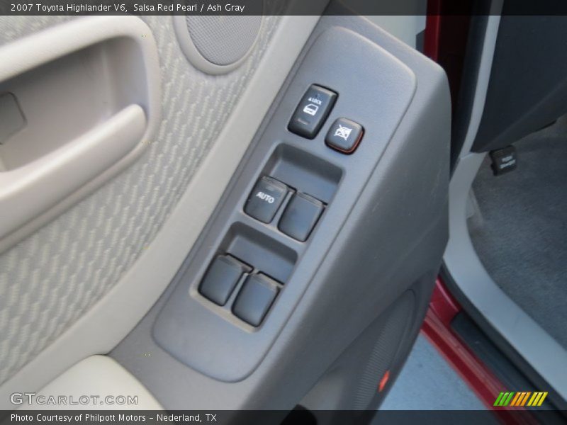 Salsa Red Pearl / Ash Gray 2007 Toyota Highlander V6