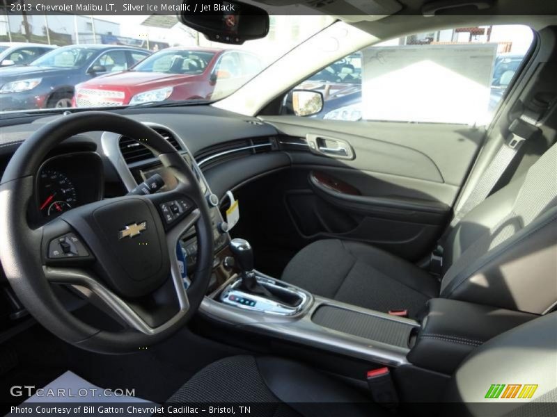 Silver Ice Metallic / Jet Black 2013 Chevrolet Malibu LT