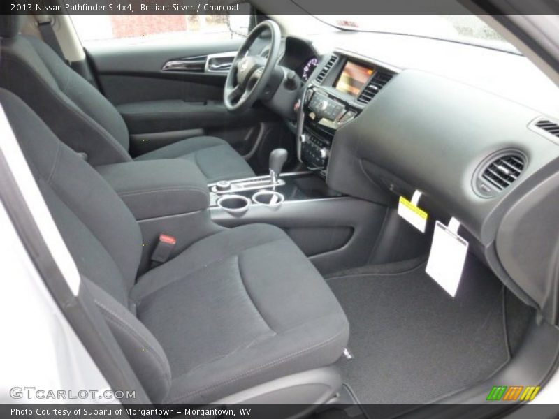  2013 Pathfinder S 4x4 Charcoal Interior