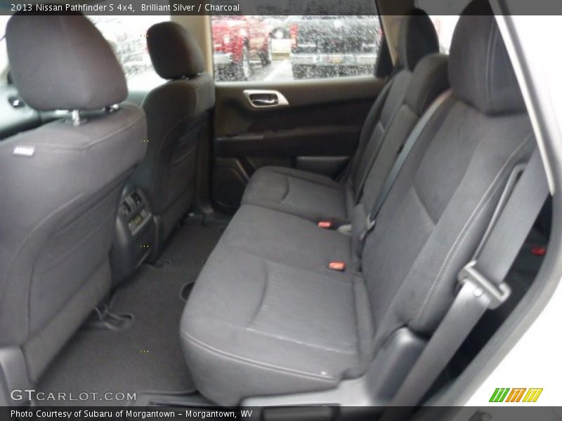 Brilliant Silver / Charcoal 2013 Nissan Pathfinder S 4x4