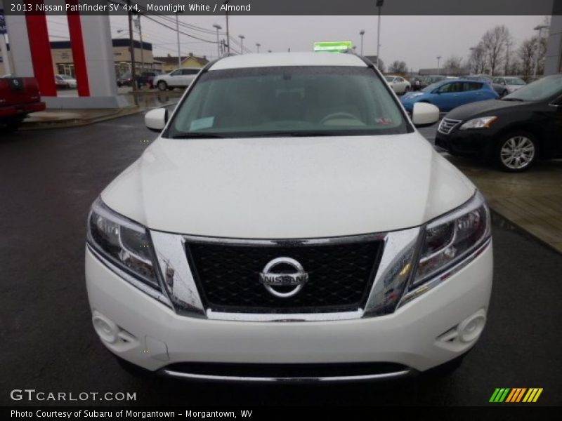 Moonlight White / Almond 2013 Nissan Pathfinder SV 4x4