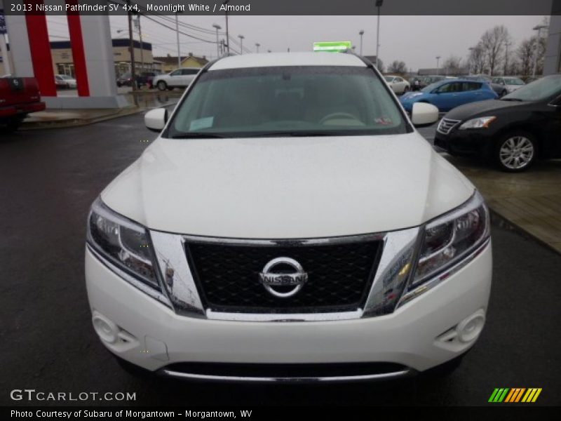 Moonlight White / Almond 2013 Nissan Pathfinder SV 4x4