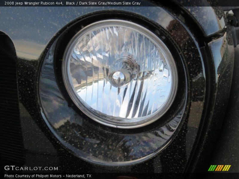 Black / Dark Slate Gray/Medium Slate Gray 2008 Jeep Wrangler Rubicon 4x4