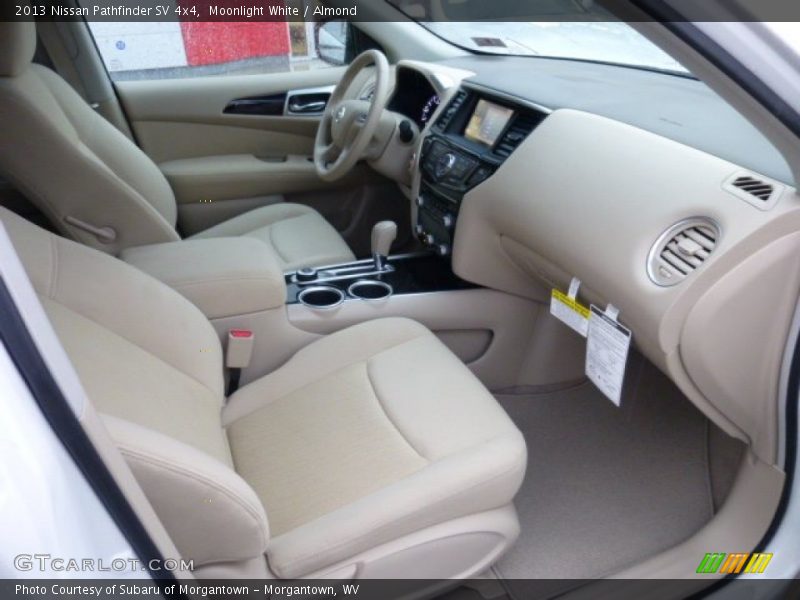  2013 Pathfinder SV 4x4 Almond Interior