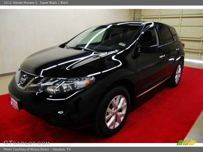 Super Black / Black 2012 Nissan Murano S