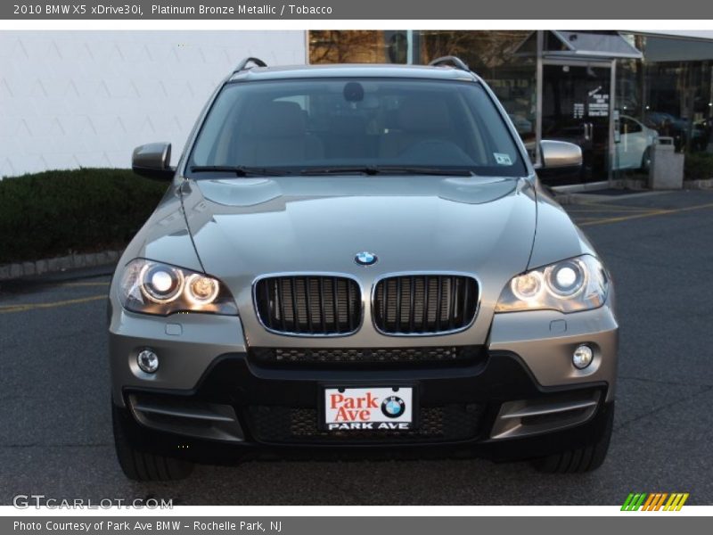 Platinum Bronze Metallic / Tobacco 2010 BMW X5 xDrive30i