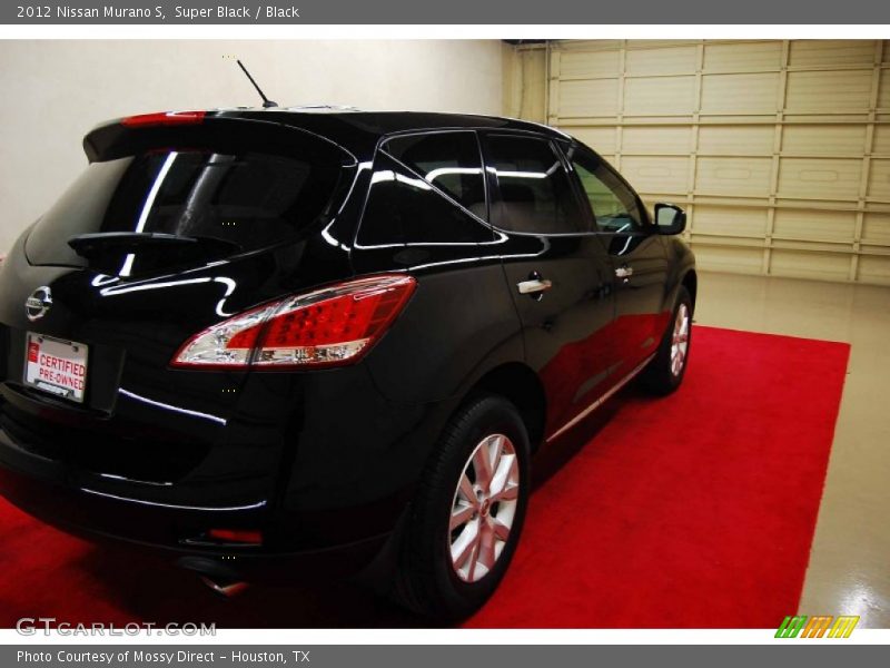 Super Black / Black 2012 Nissan Murano S