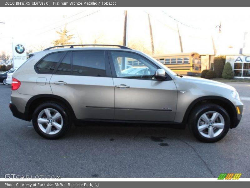 Platinum Bronze Metallic / Tobacco 2010 BMW X5 xDrive30i